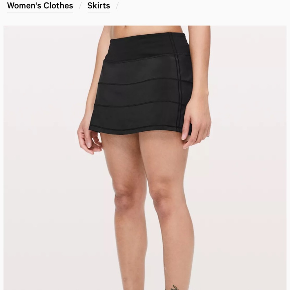 Lulu lemon tennis skirt